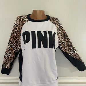 Pink Victoria secret sweatshirt